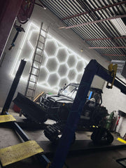 Hexagonal LED Lighting Kit | 16 ft × 8 ft